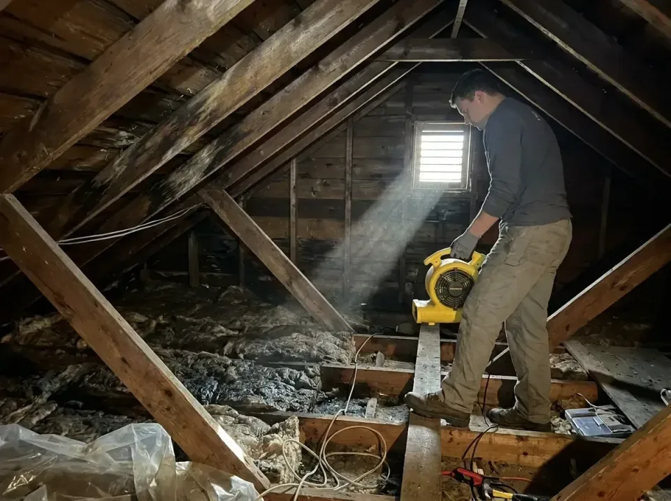 attic-water-damage-drying-proc-007 — frequently asked questions, Emergency Water Extraction & 24/7 Flood Response in New Mar…
